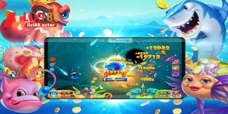 Bắn cá ăn xu hấp dẫn với nhiều tính năng thú vị